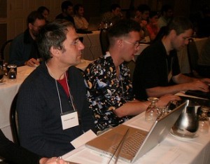 Photo of Ben Payne (center)
