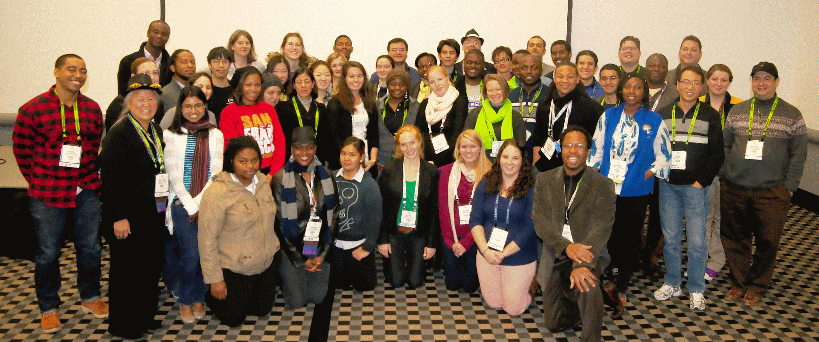 SC13 BE participants (Leung, second from left. Henderson back row second from right)