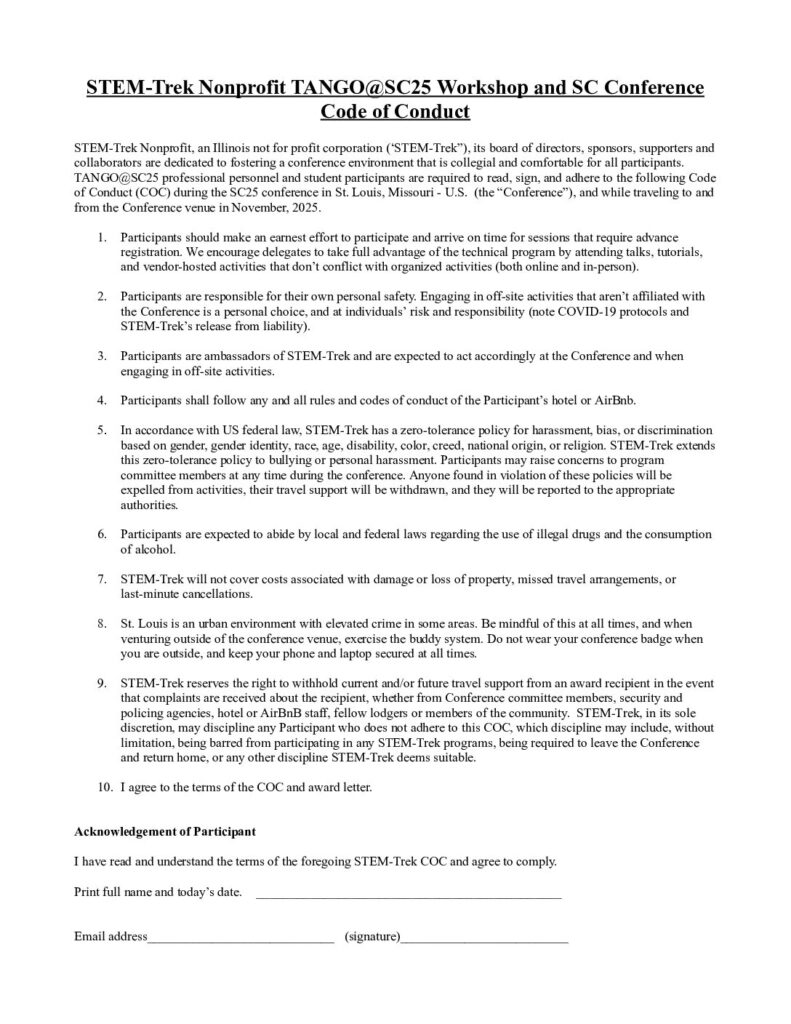 SC25 forms