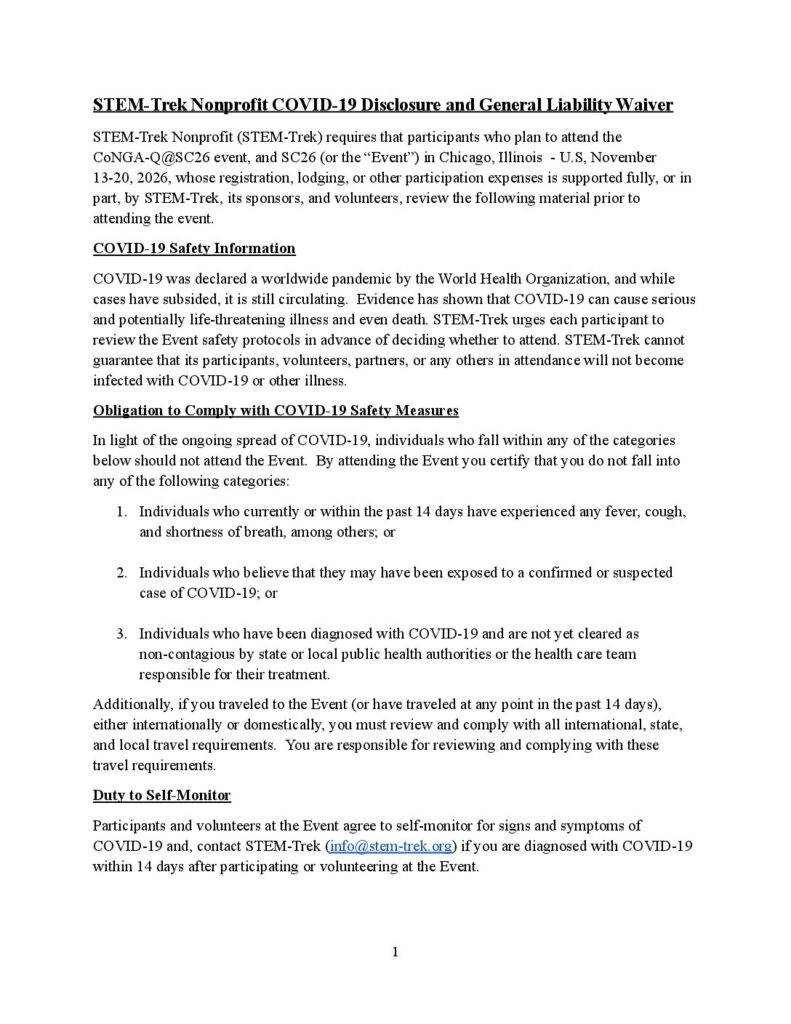 SC26 Forms (required)